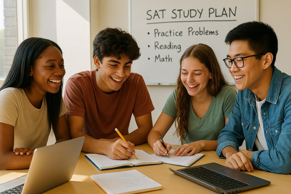 Study Smarter Together: How to Use Study Groups Effectively for Digital SAT Prep