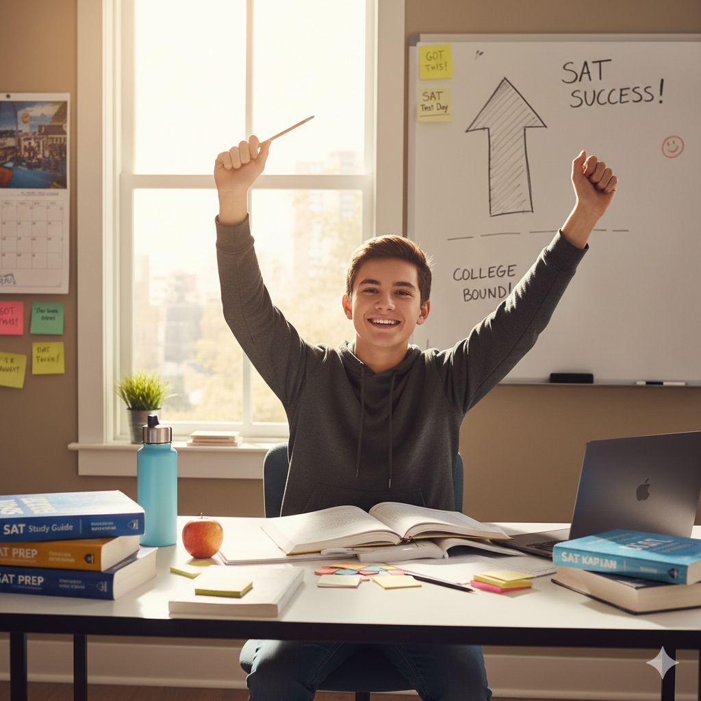 The Role of Optimism in SAT Success: How a Positive Mindset Turns Practice into Performance